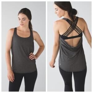 Lululemon Wild Tank Open Back Size 2
